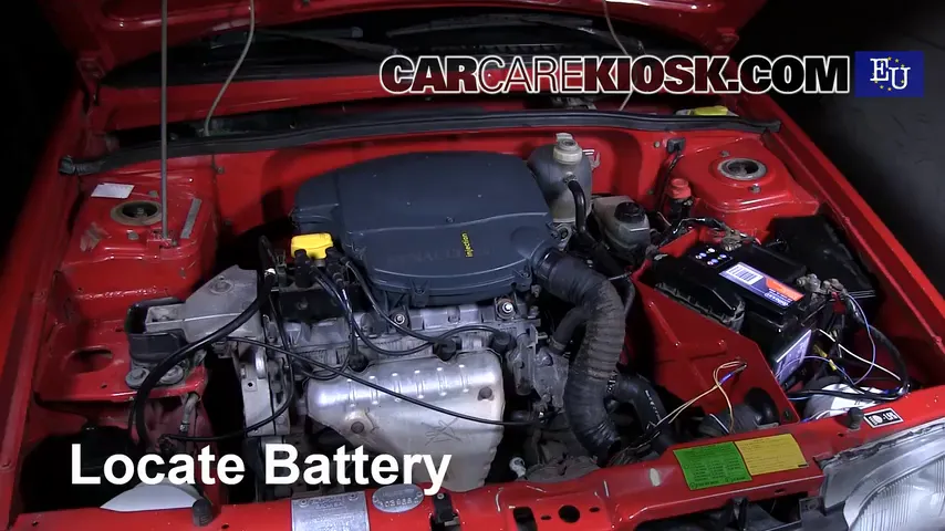 2002 Dacia SupeRNova MPI 1.4L 4 Cyl. Battery Replace